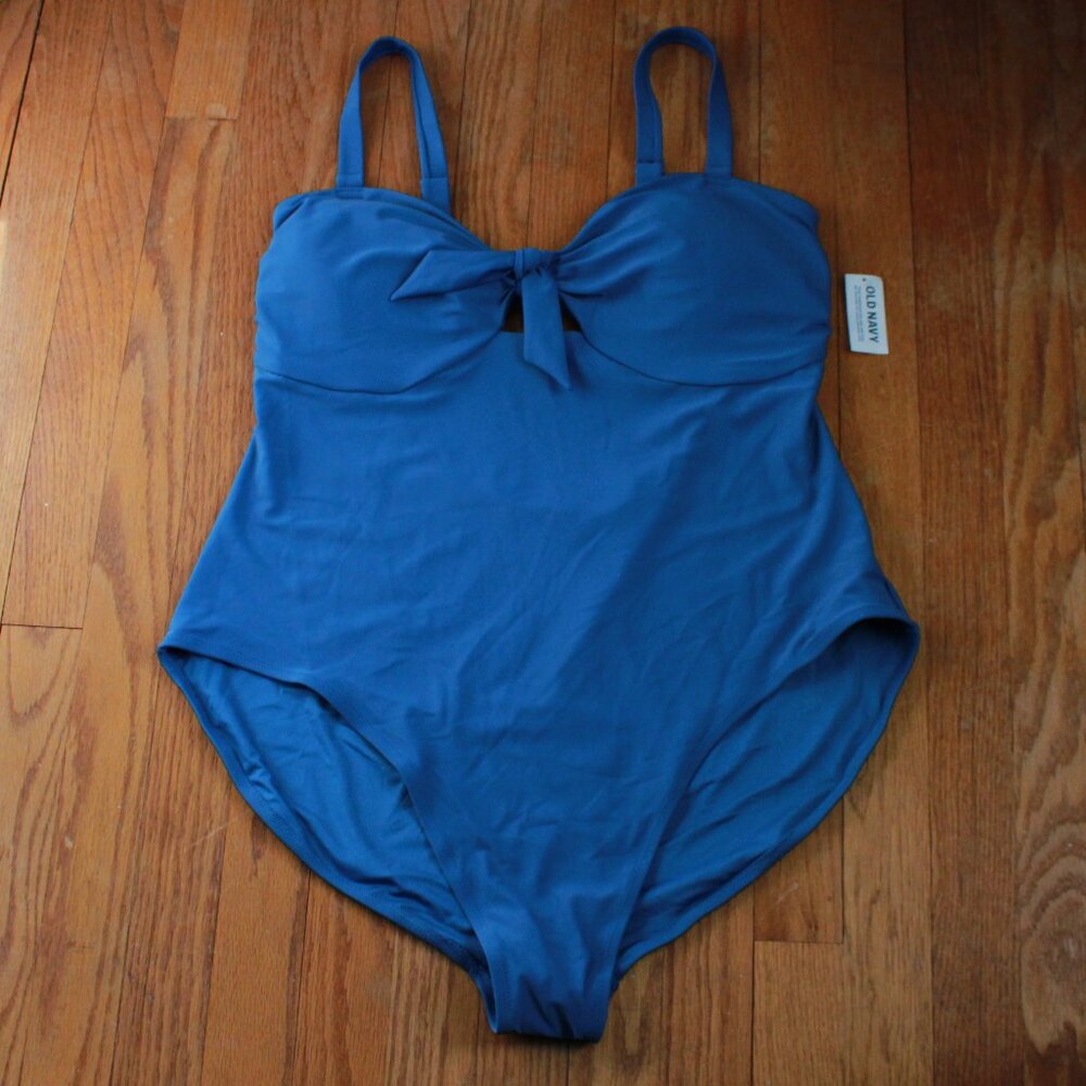 Old Navy Cutout Back Accent Swimsuit